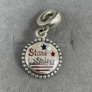 PANDORA Stars & Stripes Dangle Charm